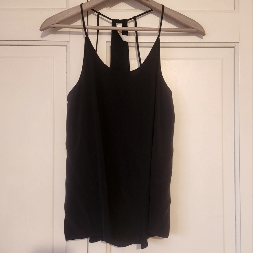 100% Silk. Strappy Top